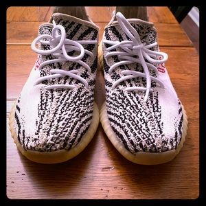 Zebra yeezy shoes Adidas